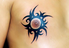 Tribal Star Tattoo