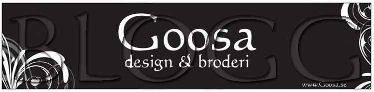 Goosa design & broderi   www.goosa.se