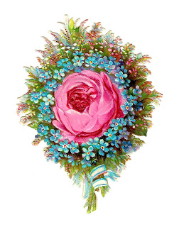 Glanzbilder Victorian Die Cut Victorian Scrap Tube