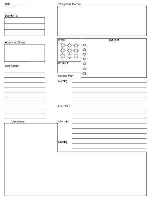 your own planner pages,