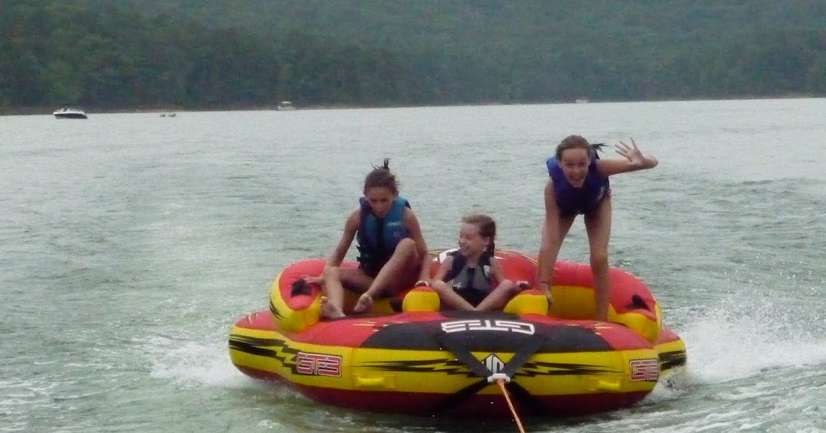 Lawson Elizabeth Tubing at the Lake!