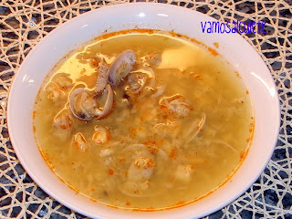 SOPA DE PESCADO (Tradicional) Planta+plato