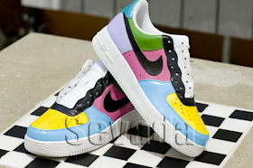 painted air force 1s
