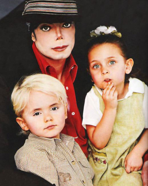 La Familia Jackson Prince, Paris y Michael