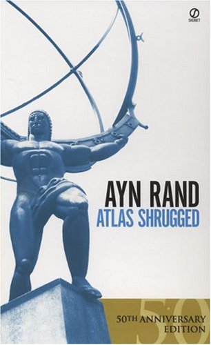  cover of Ayn Rand's Atlas Shrugged.