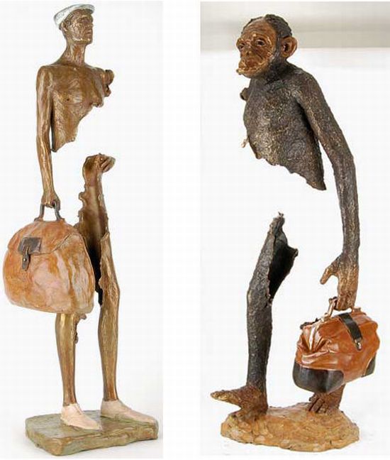 Unusual French Statues Curious, Funny Photos / Pictures