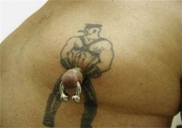 Weird, Unusual Male Tattoos