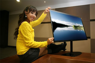 Samsung Thinnest Ever HDTV