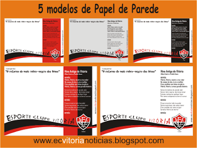 5 modelos de papel de parde do Esporte Clube Vitória