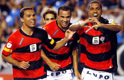 Leandro Domingues, Roger e Leandrinho - EC Vitória