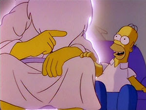 Homero Simpson es católico, declara diario de El Vaticano Homero+con+dios