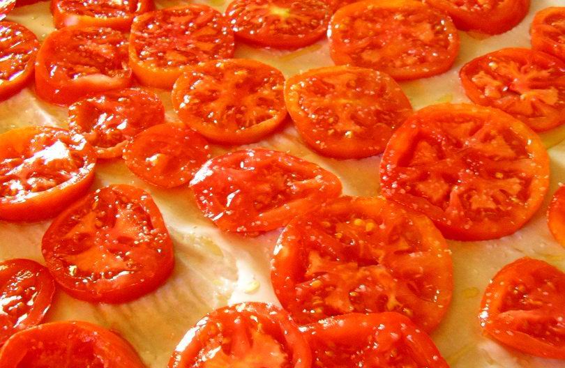 Sprigs of Rosemary Ovendried Tomato "Candy"