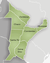 Provincias que conforman Región 4