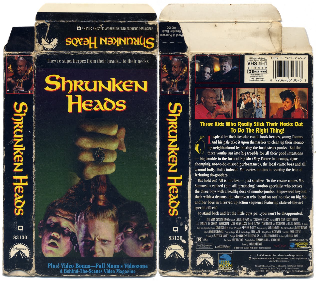 Lost Video Archive Shrunken Heads