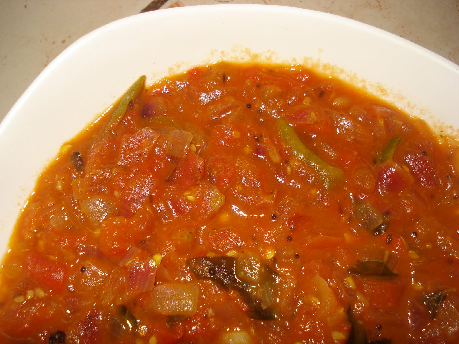 ONION TOMATO CURRY Prathi's Cuisine