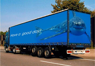 3d shark truck