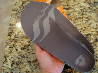Close up of insoles