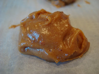 Close up of Raw Vegan Peanut Butter Cookie Dough Balls