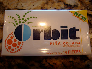 Package of Orbit Pina Colada Gum
