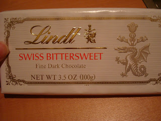 Lindt Dark Swiss Bittersweet Bar