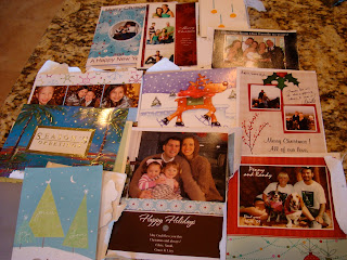 Collage of Christmas Cards