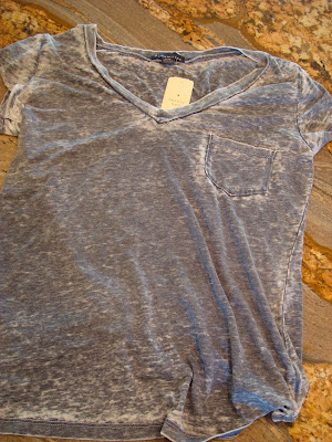 Grey T-shirt with pocket