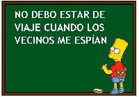 LA PIZARRA DE BART SIMPSON