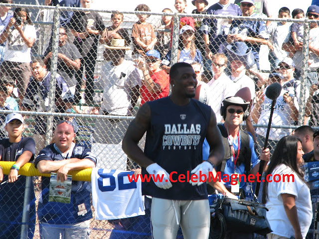 Dez Bryant first year as Dallas Cowboys at Oxnard Training camp