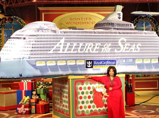 Oprah Winfrey gift giveaway of her favorite things