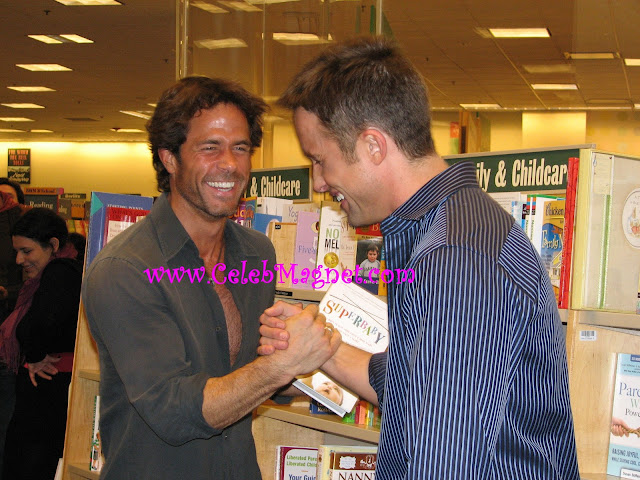 Shawn Christian arrives at Days of Our Lives Cast book signing party