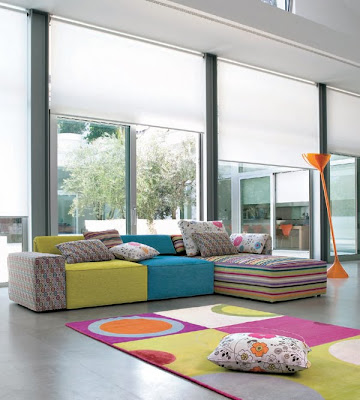 Modern and Minimalist Interior Design Livingroom Designed by Kube