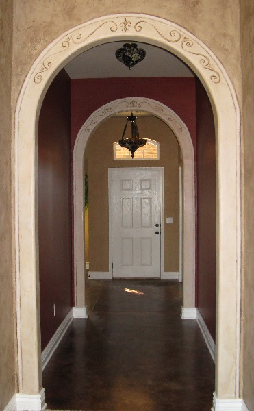 Plaster arches