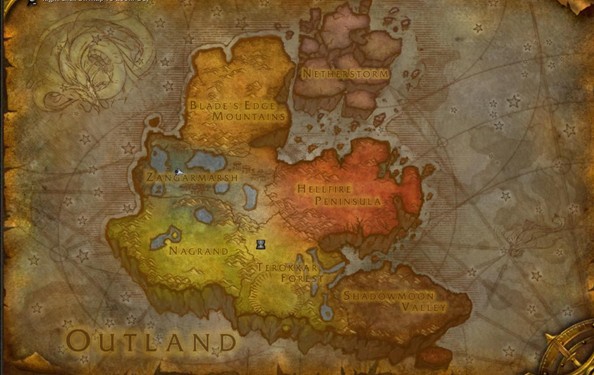 World+of+warcraft+map+poster