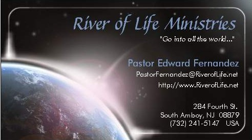 River of Life Ministries - Pastor Edward Fernandez