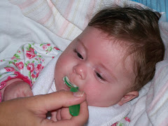 Hello Cereal...My first time to eat with a spoon!!