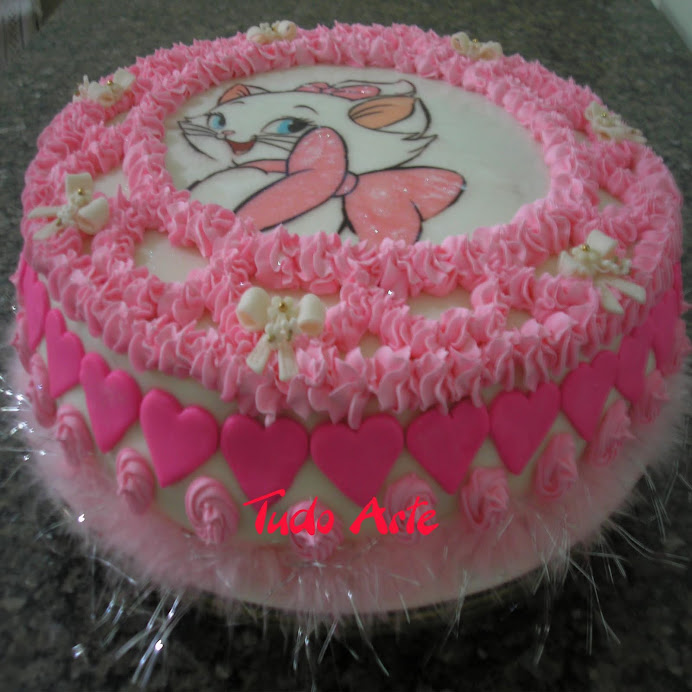 Bolo Gatinha Marie!!