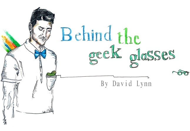 behind the geek glasses