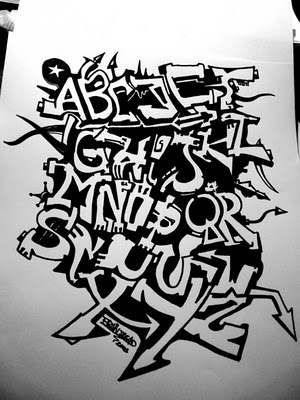 Graffiti Alphabet Letter Designs New Style Graffiti