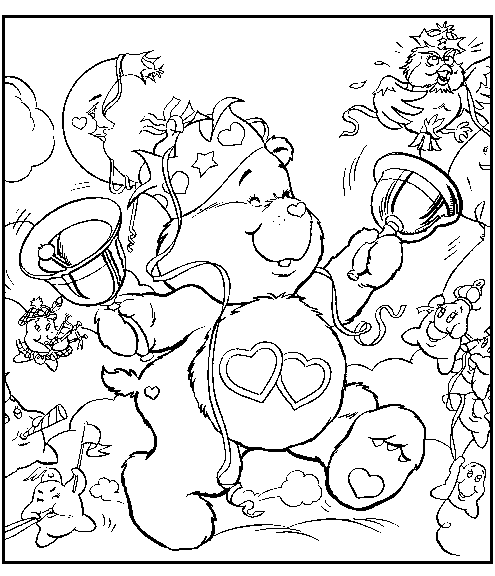 Care Bear Coloring Pages