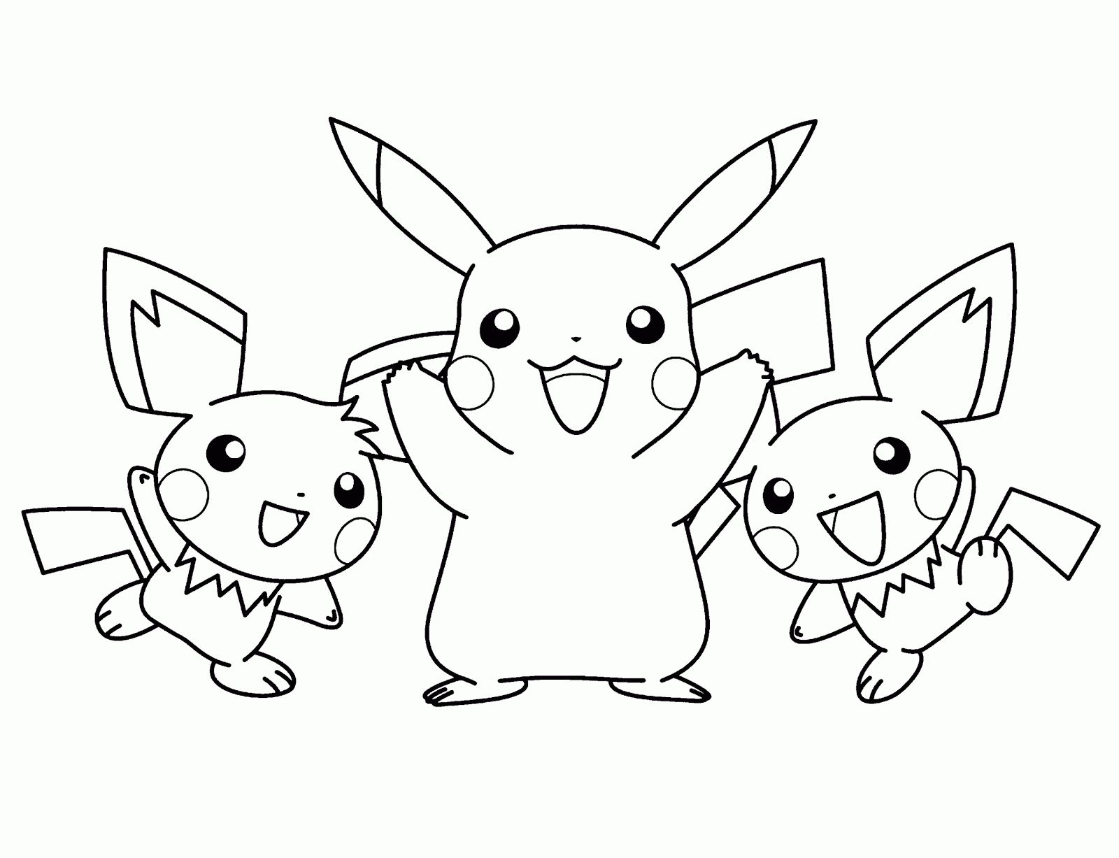 Kentong: Pikachu and Satoshi " Pokemon " Coloring Pages
