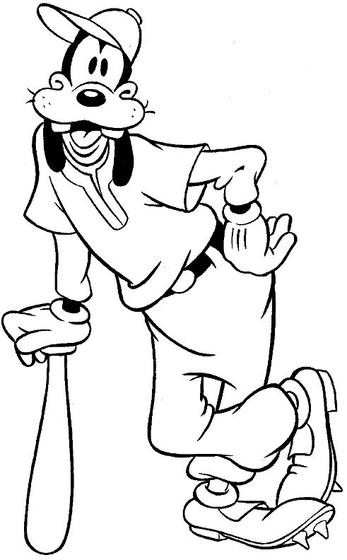 Disney Animal quot; Goofy quot; Coloring Pages