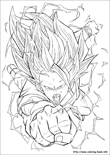 Dragon Ball Z Coloring Pages