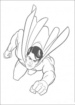 Superman Coloring Pages on Superman Coloring Pages For Kids