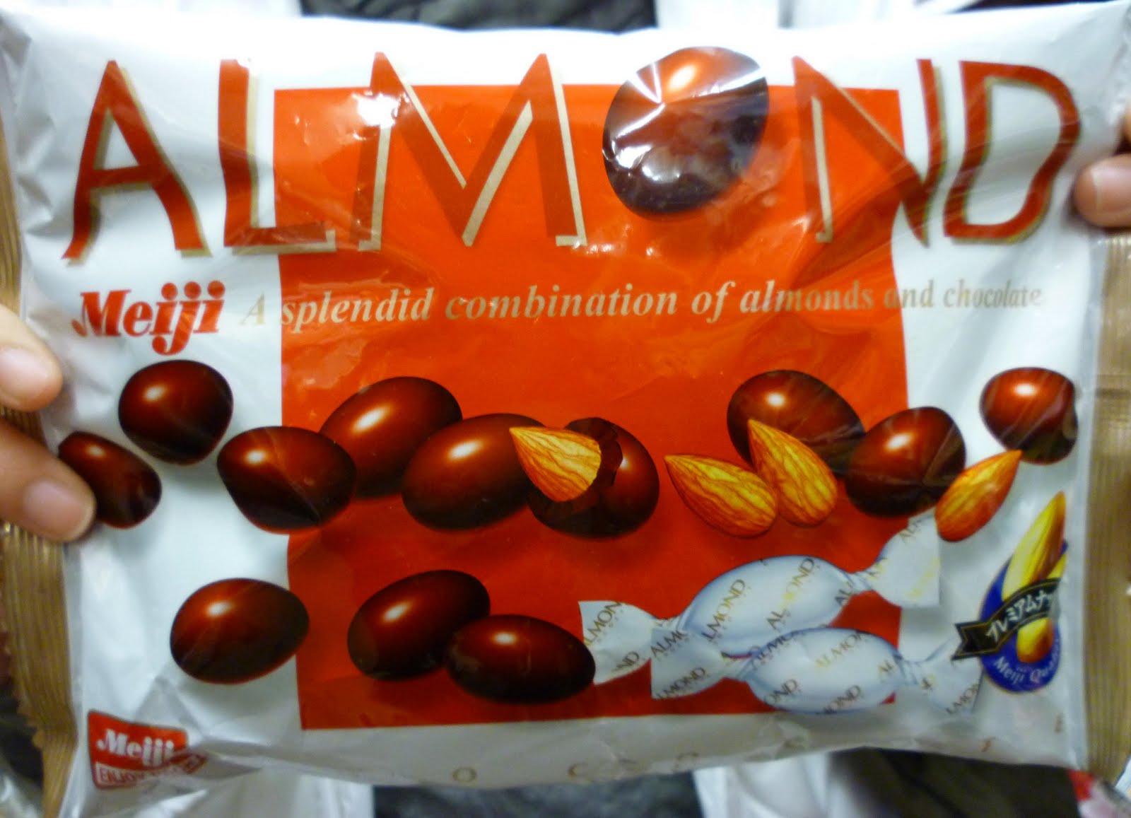 Chocolate Mystery It's Extraordinary! Meiji — Almond Chocolate