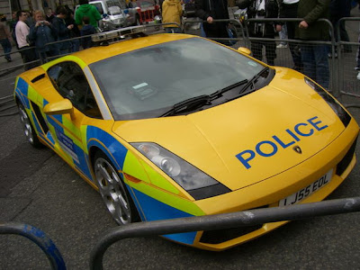 Lambo+cop+car