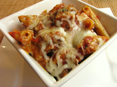 Baked Penne with Meatballs