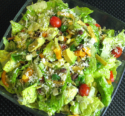 Southwestern Salad with Cilantro Lime Vinaigrette