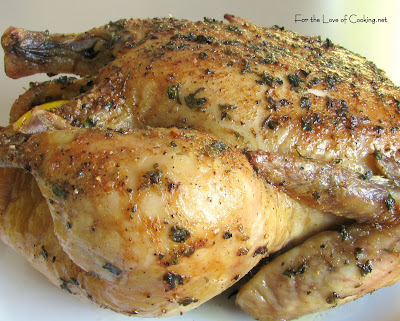 Lemon and Fresh Thyme Roasted Chicken