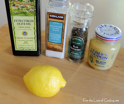 Grilled Zucchini Spears with Lemon Vinaigrette