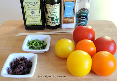 Grilled Tomatoes Tapenade